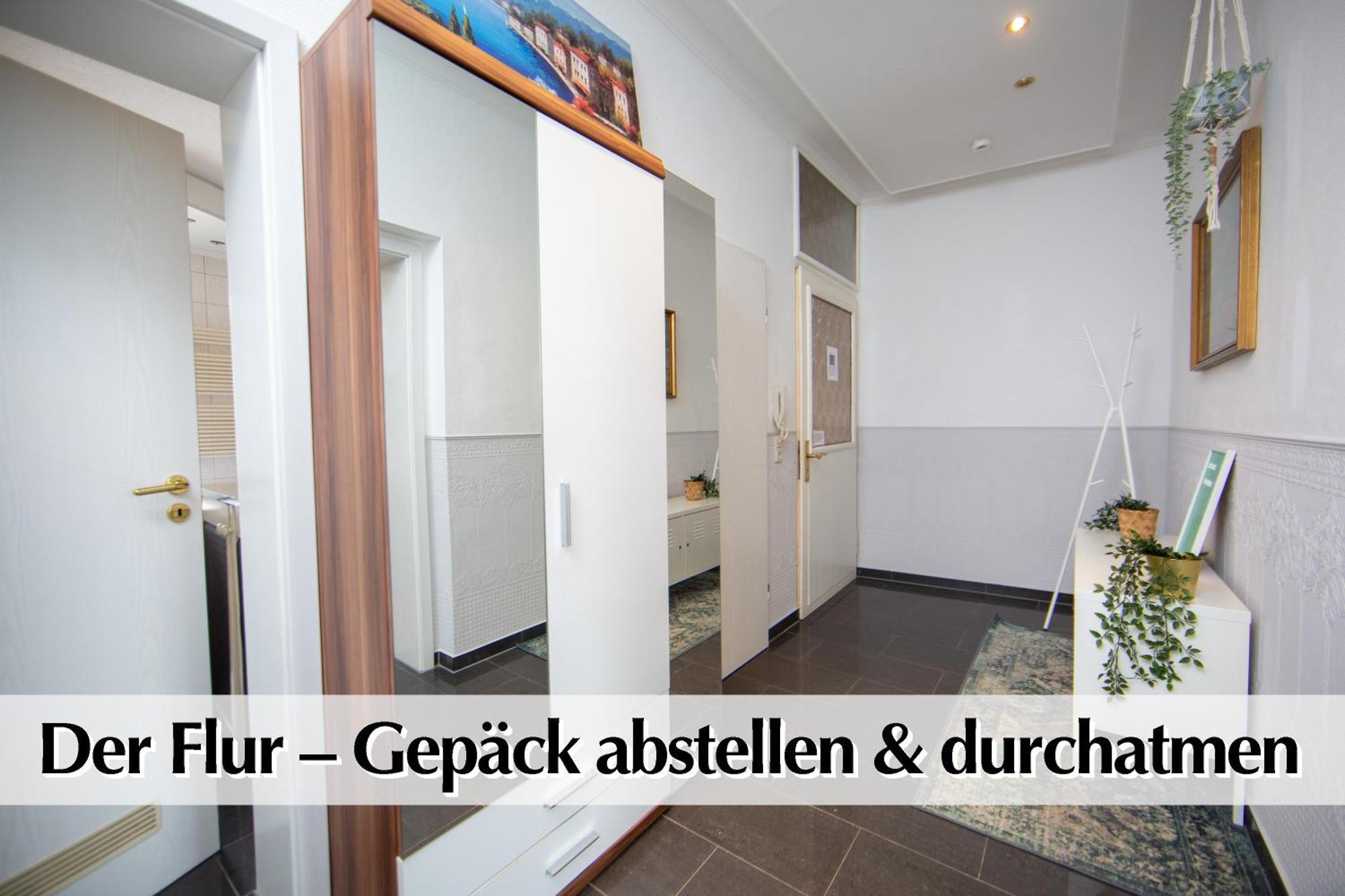 80M2 3R Wohnung Mit Privatem Parkplatz, Kingsize Betten, Smart-Tv, Etc 埃尔福特 外观 照片