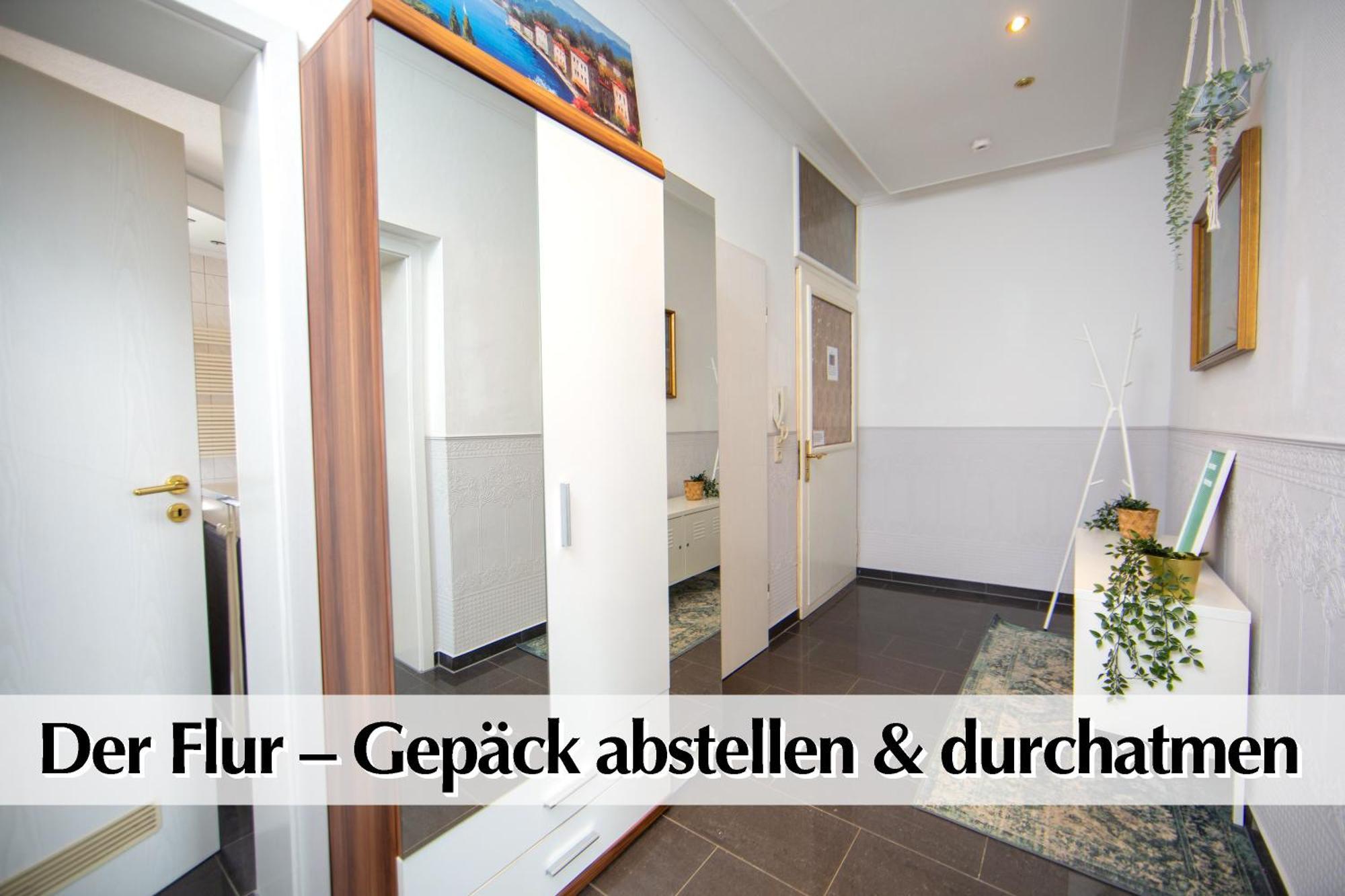 80M2 3R Wohnung Mit Privatem Parkplatz, Kingsize Betten, Smart-Tv, Etc 埃尔福特 外观 照片